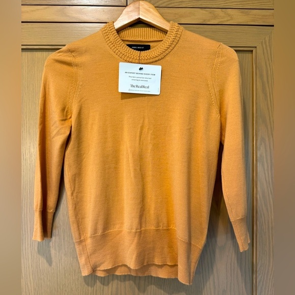 Isabel Marant made in Italy Quarter Sleeve Crew Neck Sweater / EU 40 - Picture 1 of 9